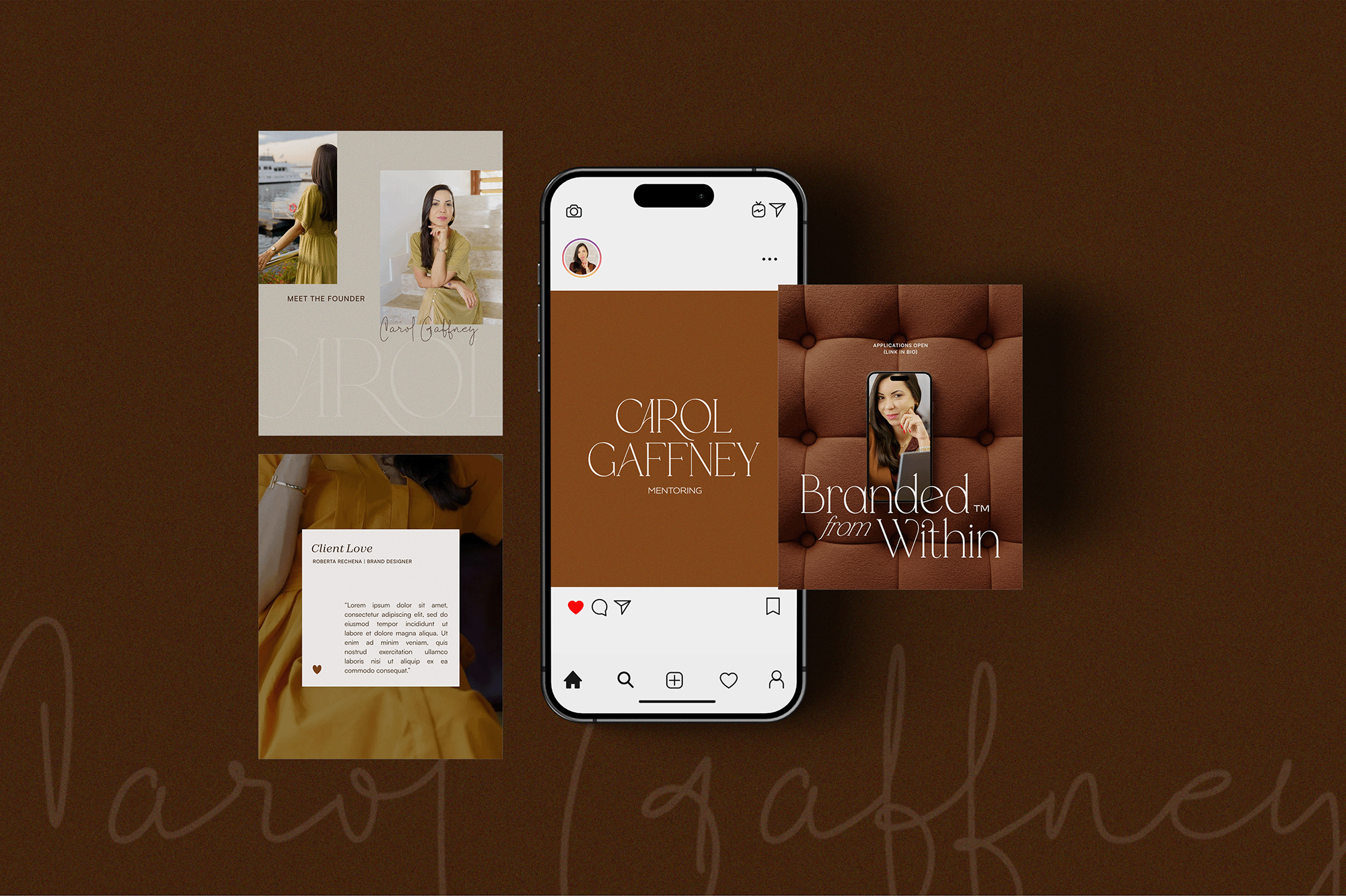 Social Media Templates - Instagram Templates for business coach